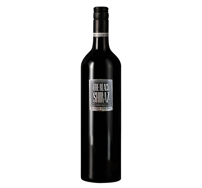 BERTON VINEYARDS METAL LABEL THE BLACK SHIRAZ