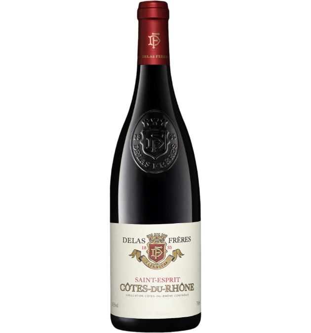 COTES DU RHONE SAINT ESPIRIT ROUGE DELAS