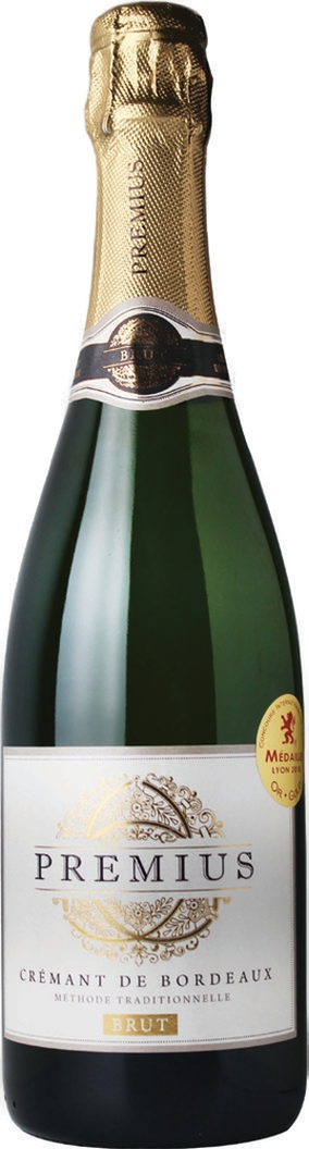 PREMIUS CRÉMANT DE BORDEAUX BRUT AOC